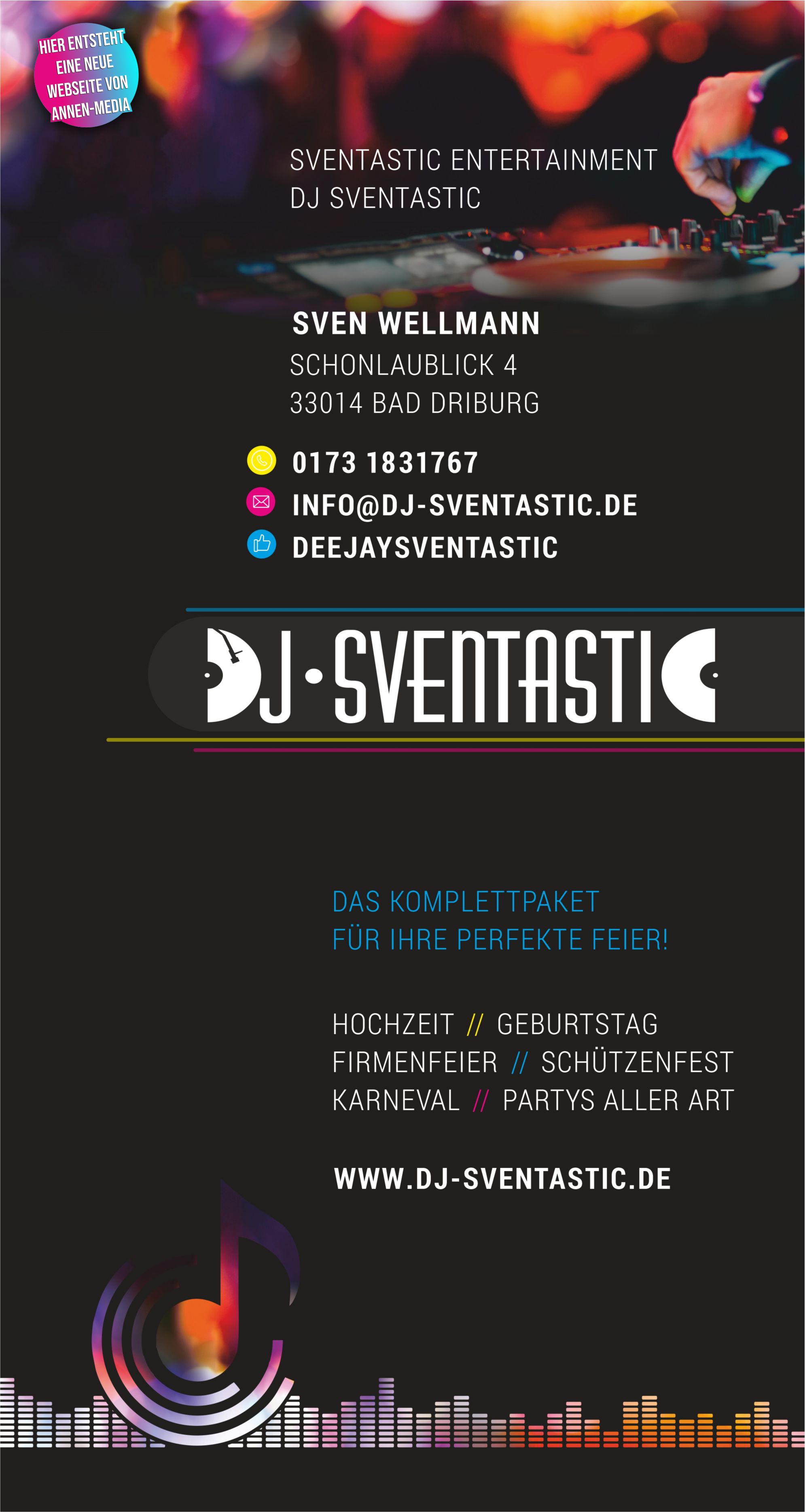 DJ, Hcohzeit, Geburtstag, Firmenfeier, Schützenfest, Karneval, Partys aller Art, Events, Musik, Feier, Höxter, Warburg, Paderborn, Hochstift, 